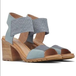 SOREL Nadia Sandal, Cinder Gray, NEW, size 8.5